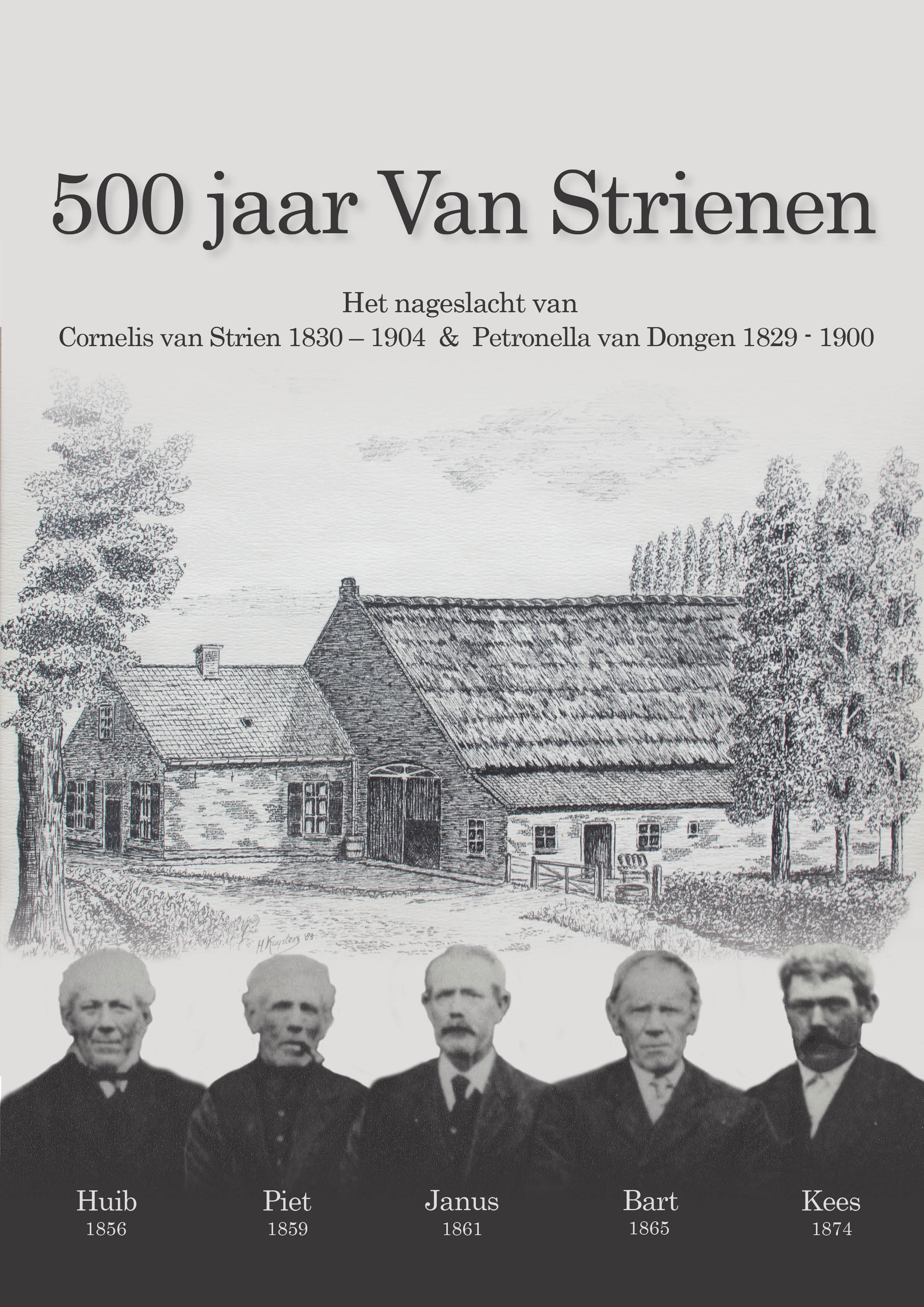 Kaft van 500 jaar van Strienen