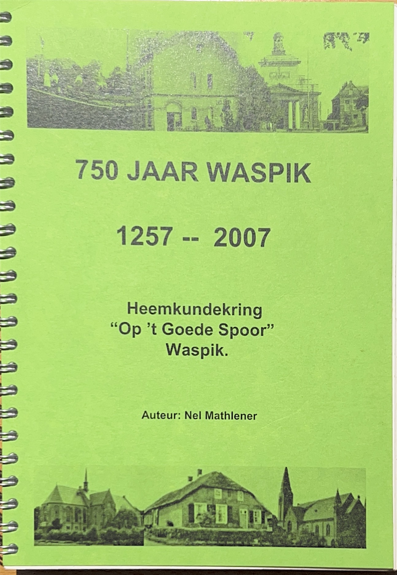 Kaft van 750 Jaar Waspik