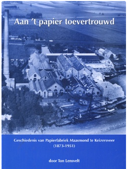 Kaft van Aan 't papier toevertrouwd