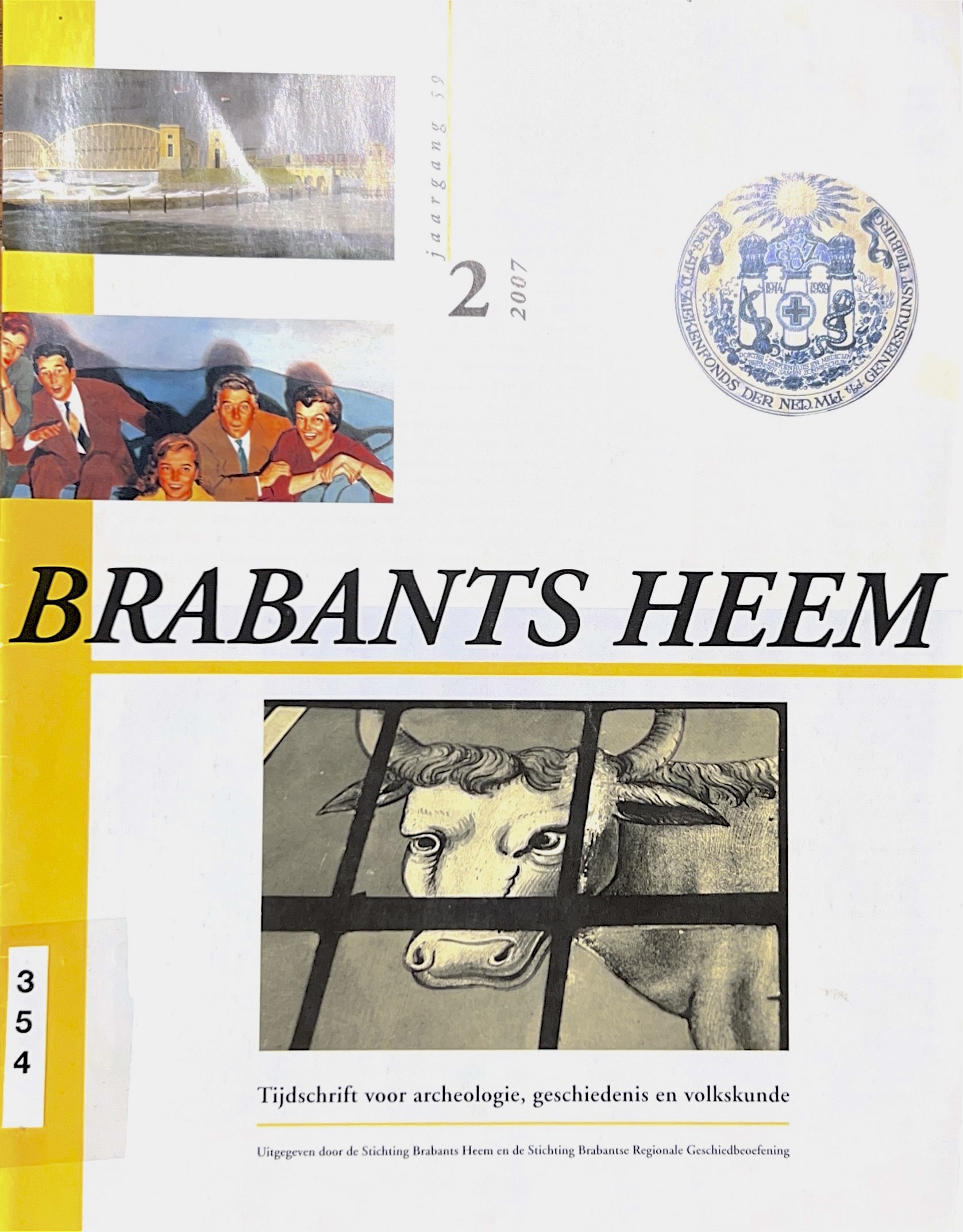 Kaft van Brabants Heem 2007