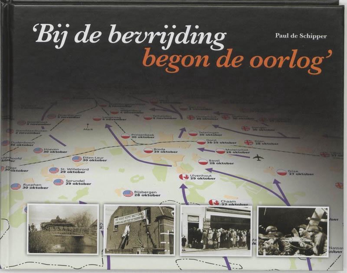 Kaft van Bij de bevrijding begon de oorlog