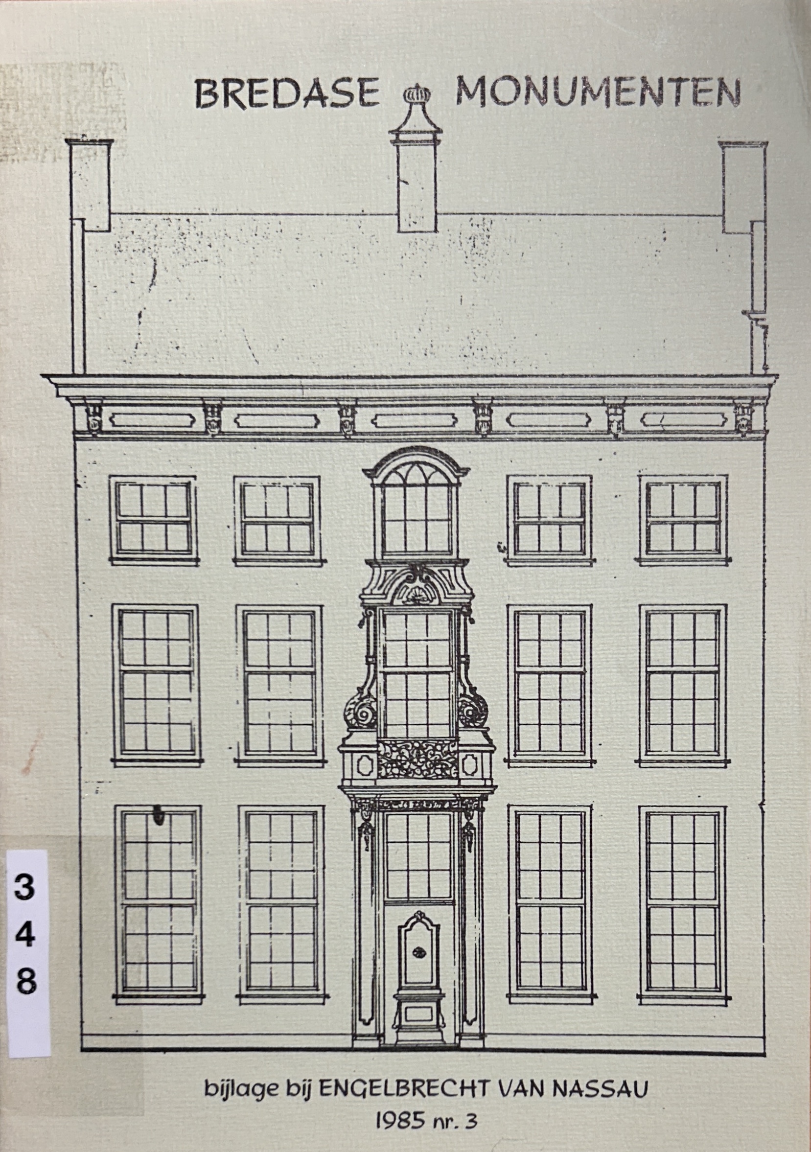 Kaft van Bredase Monumenten