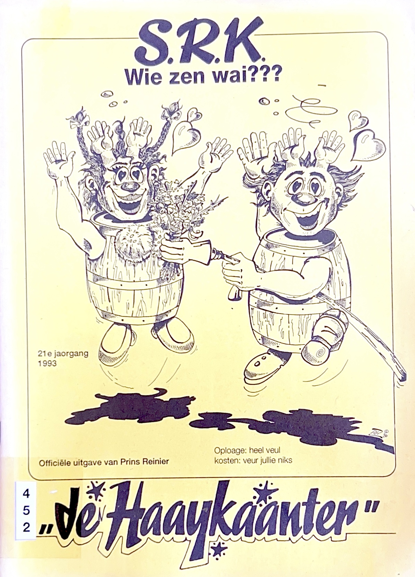 Kaft van De Haaykaanter 1993