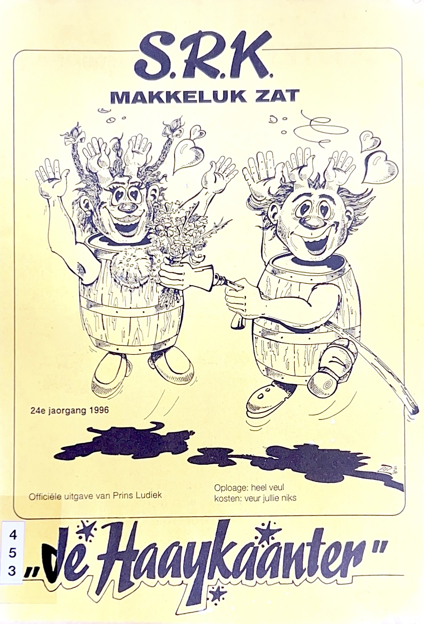 Kaft van De Haaykaanter 1996