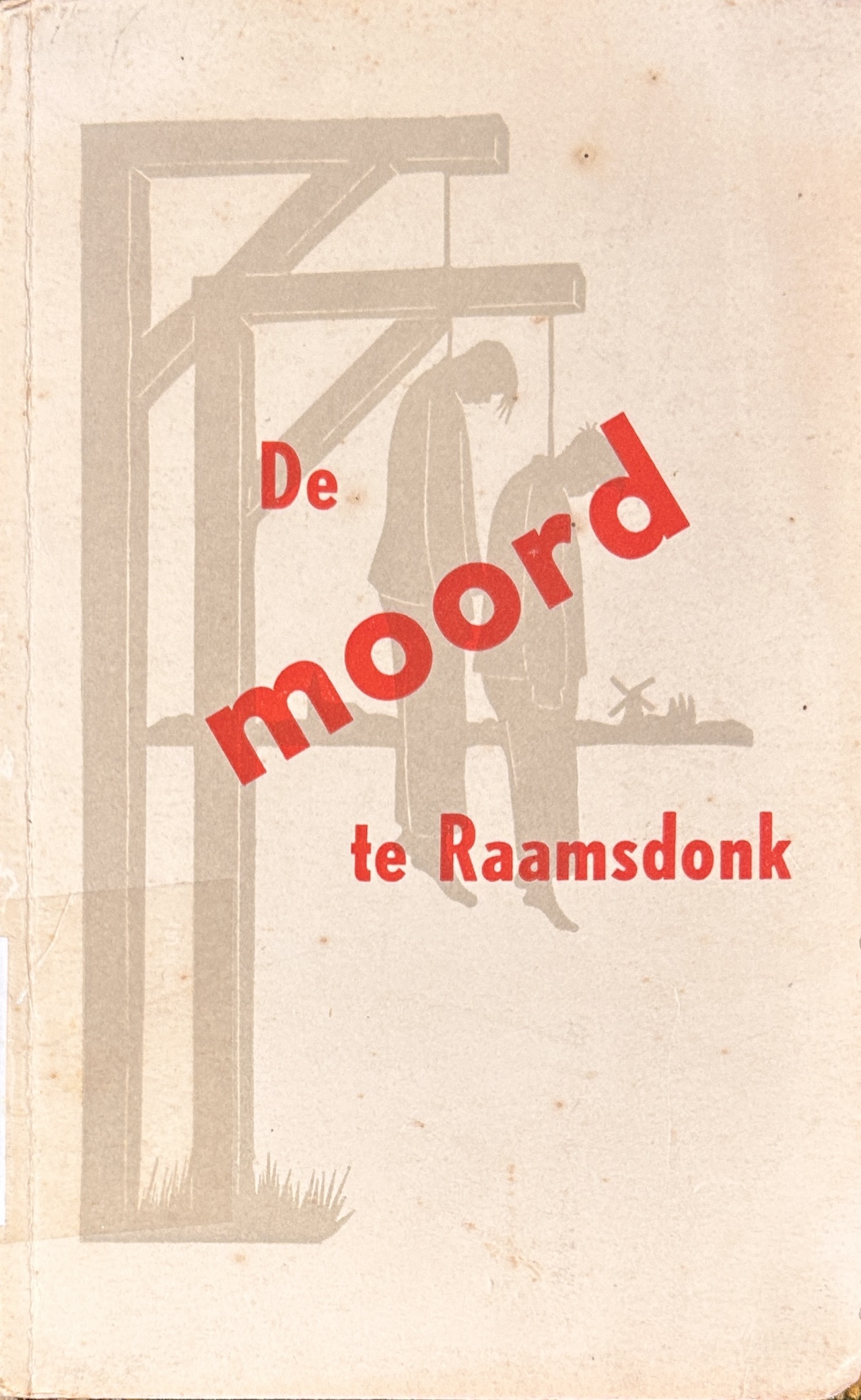 Kaft van De Moord van Raamsdonk
