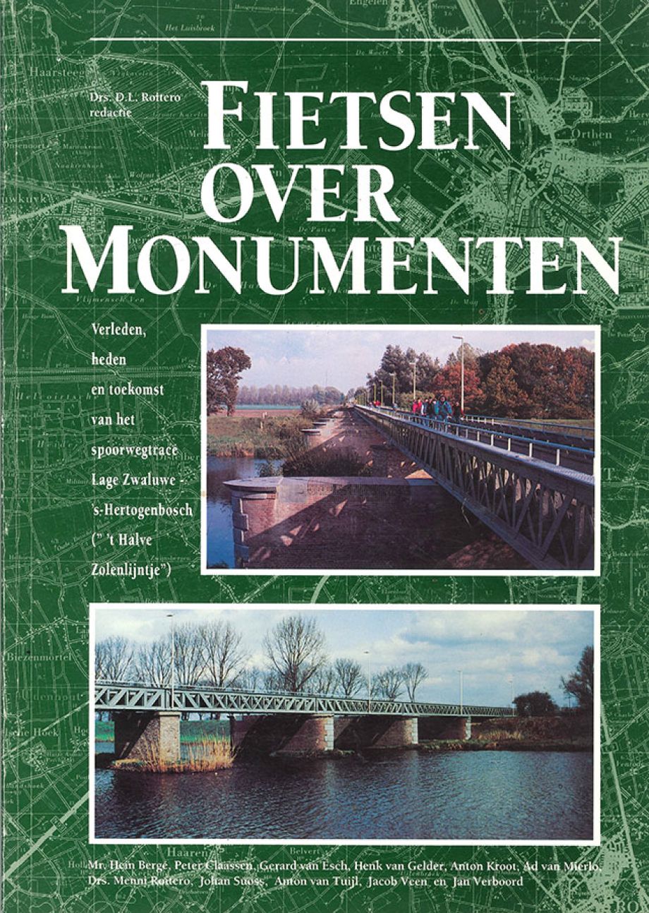 Kaft van Fietsen over monumenten