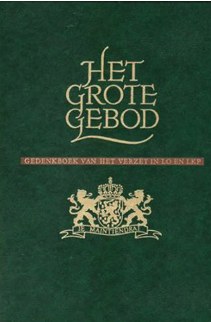 Kaft van Het grote gebod deel I