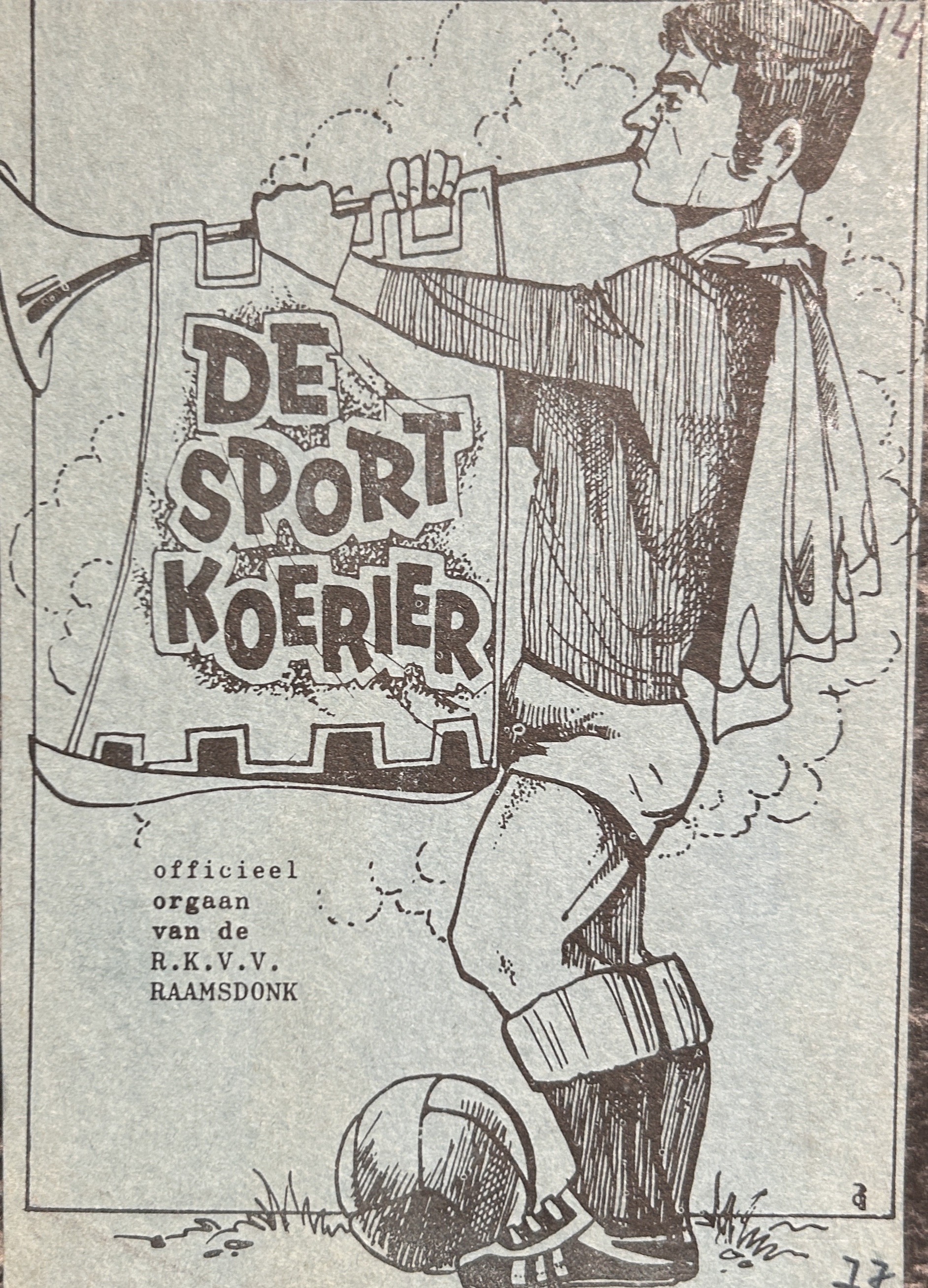 Kaft van De Sportkoerier