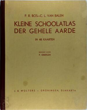Kaft van Kleine schoolatlas der gehele aarde