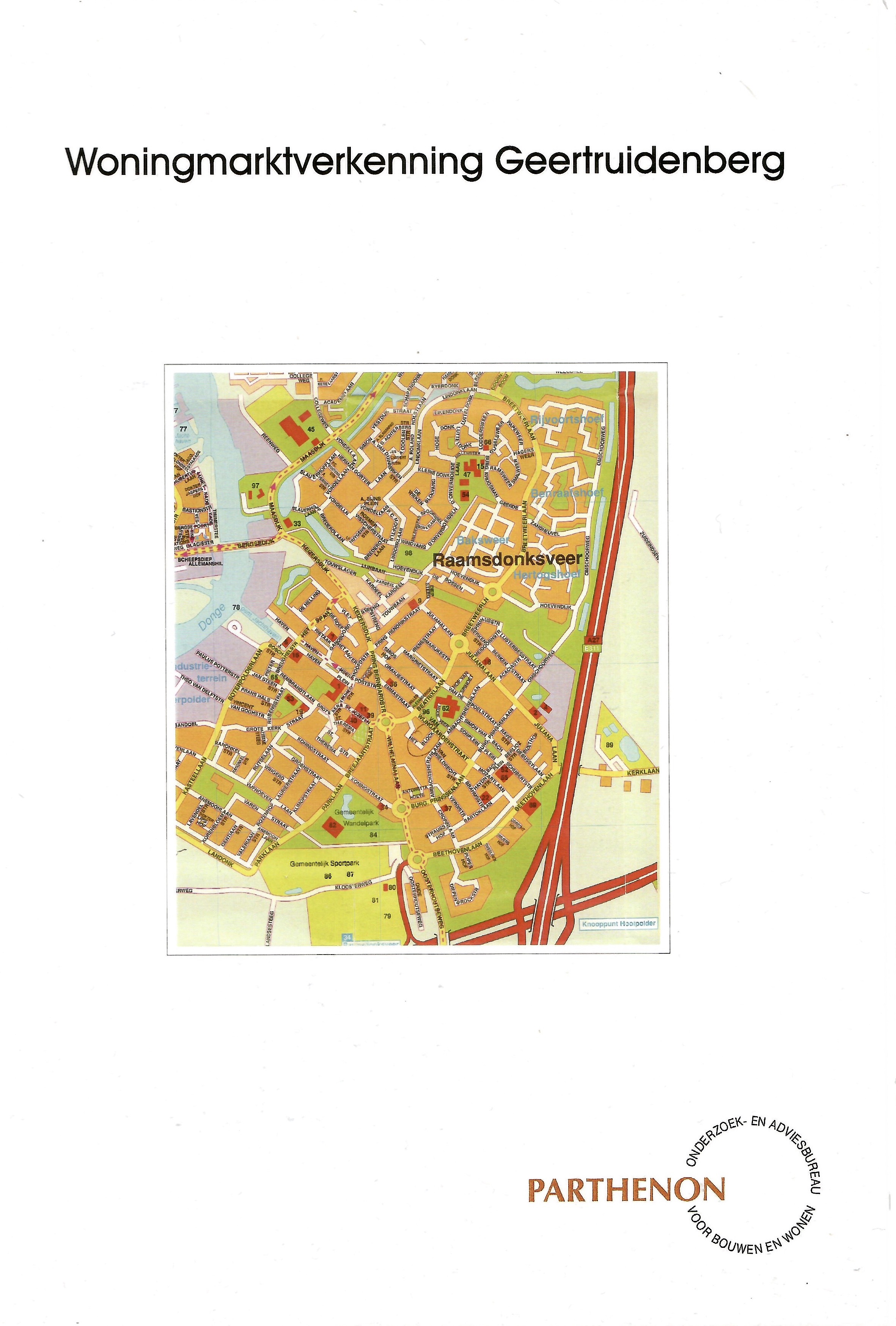 Kaft van Woningmarktverkenning Geertruidenberg