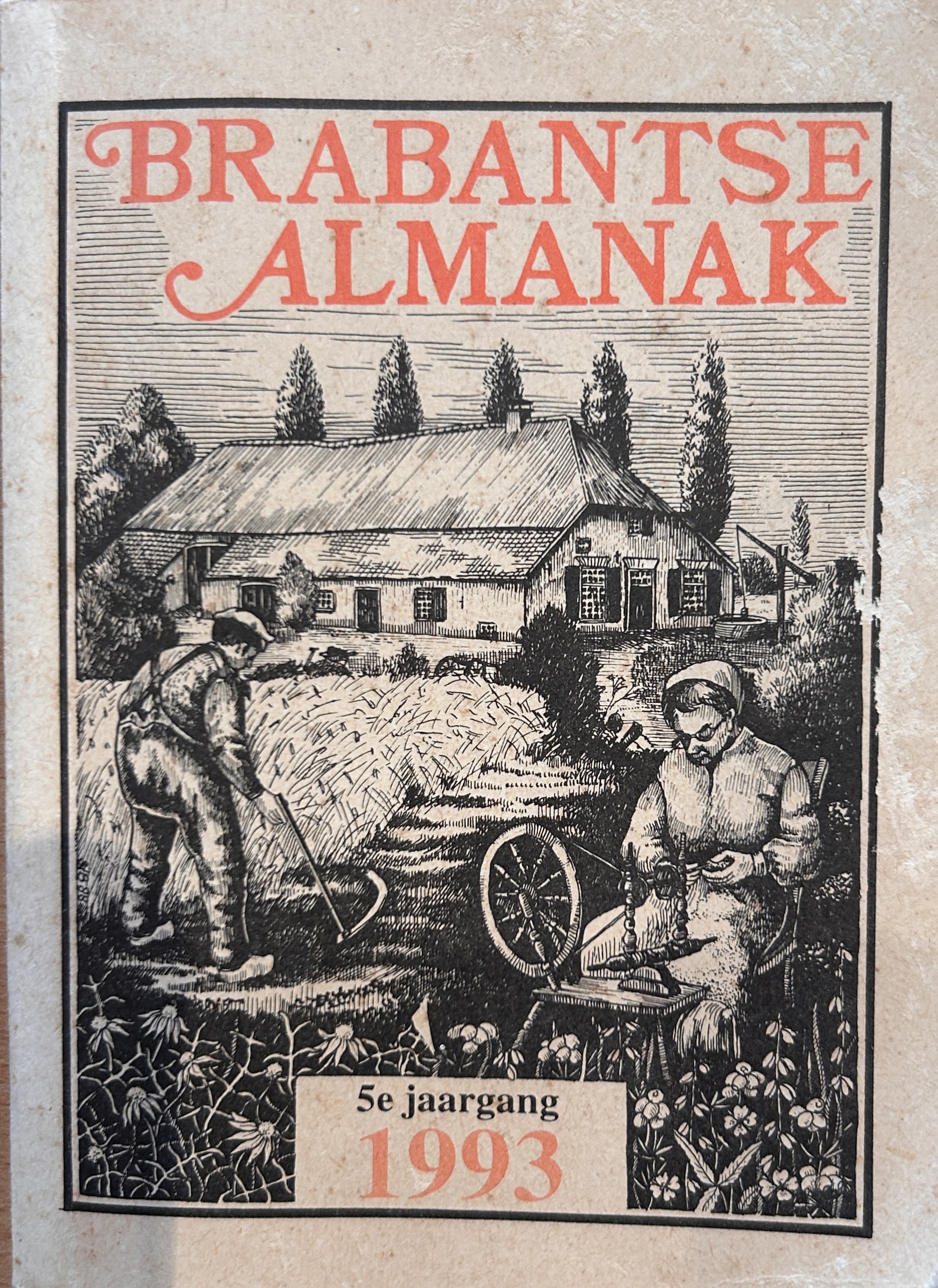 Kaft van Brabantse Almanak