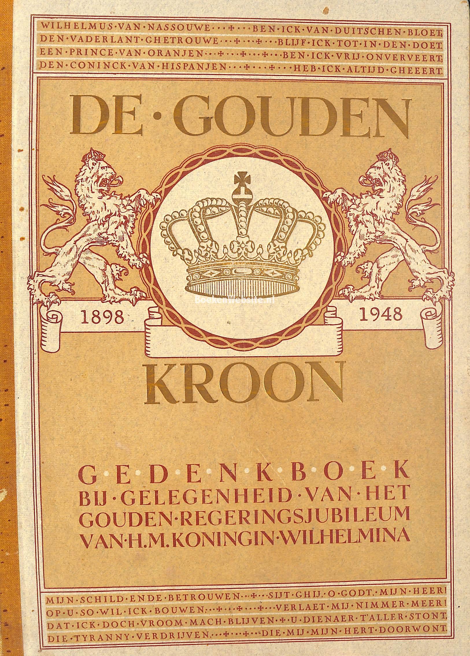 Kaft van De gouden kroon