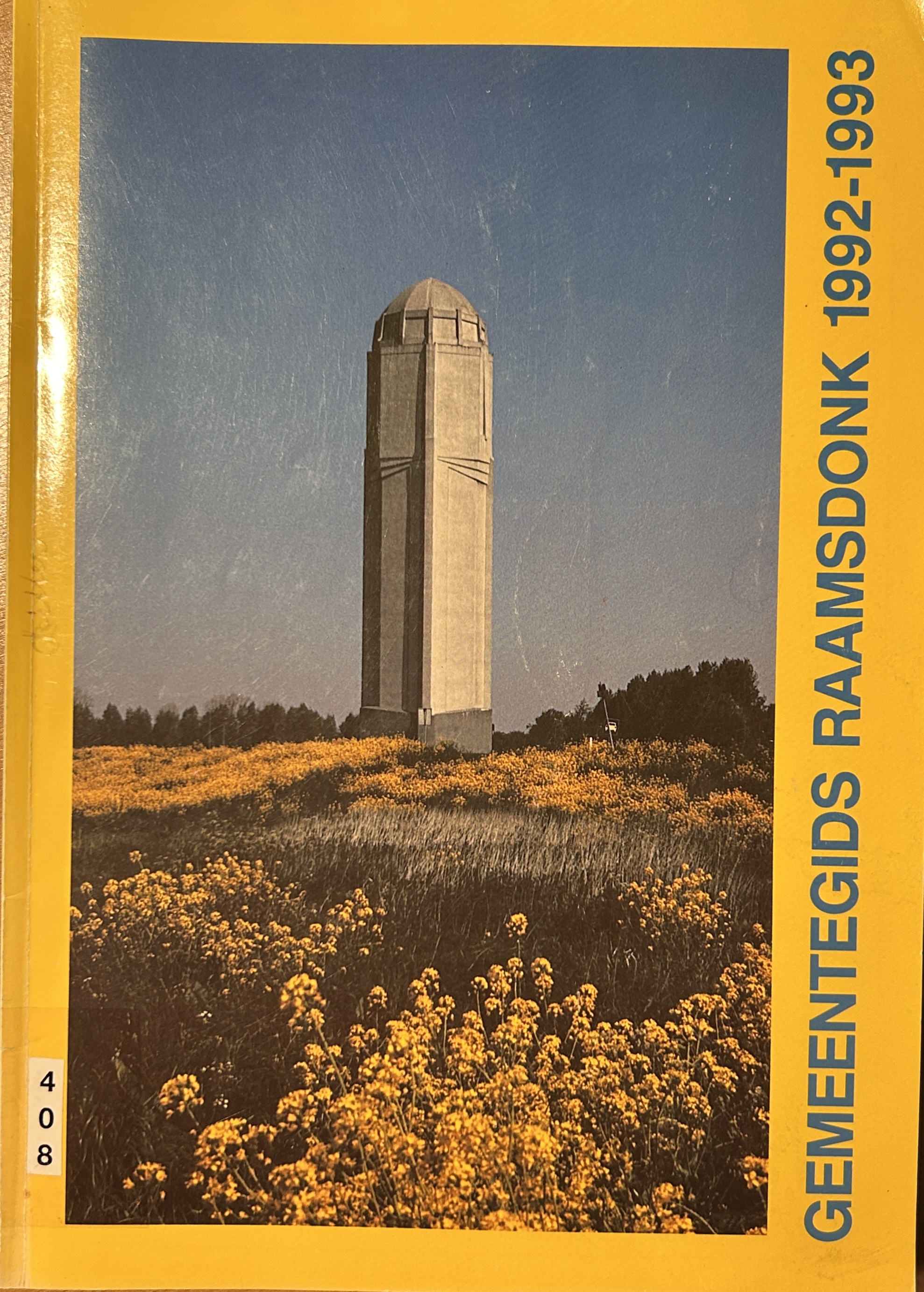 Kaft van Gemeentegids Raamsdonk 1992-1993