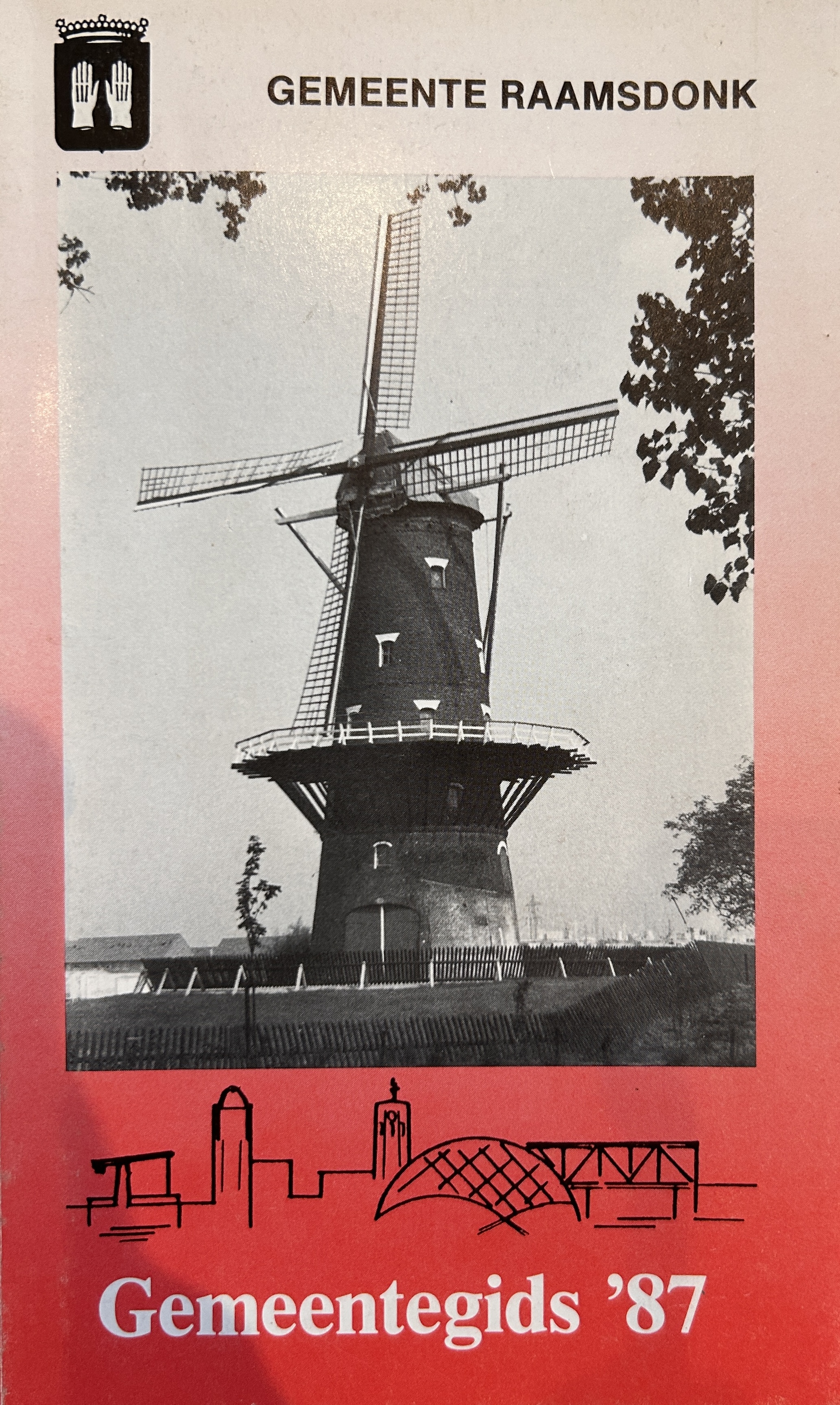 Kaft van Gemeentegids '87
