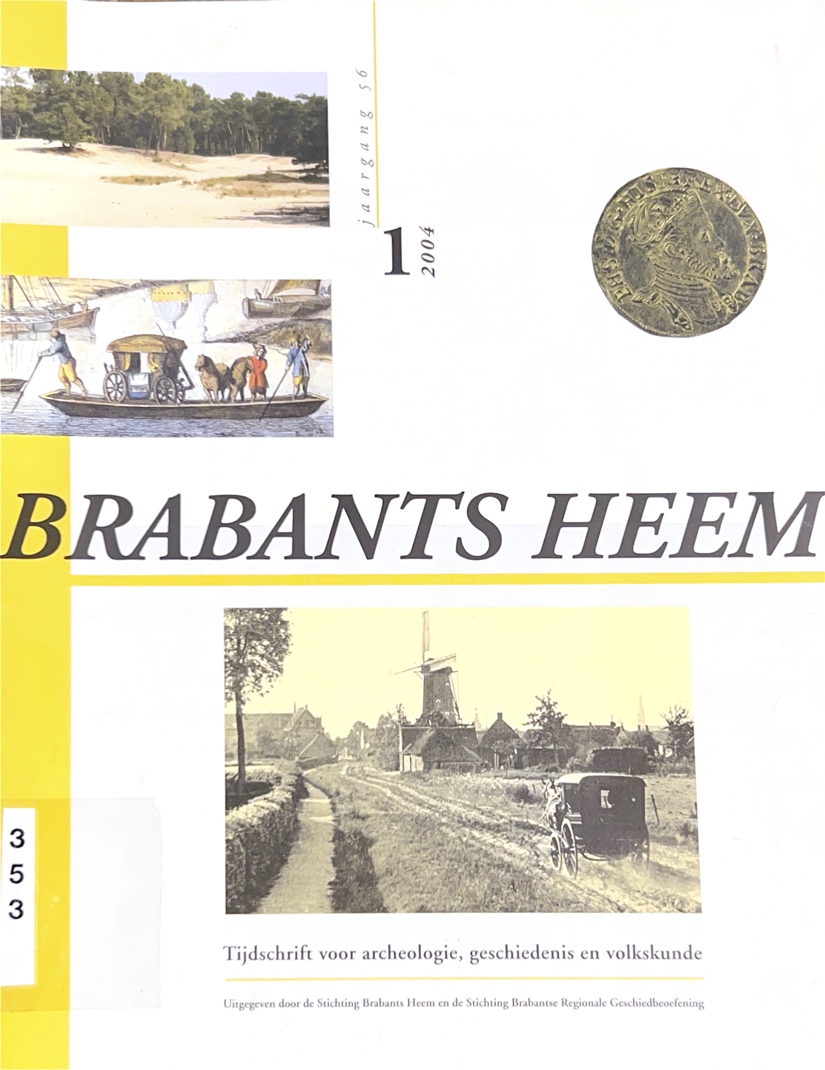 Kaft van Brabants Heem 2004