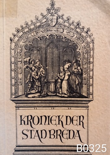 Kaft van Kroniek der stad Breda