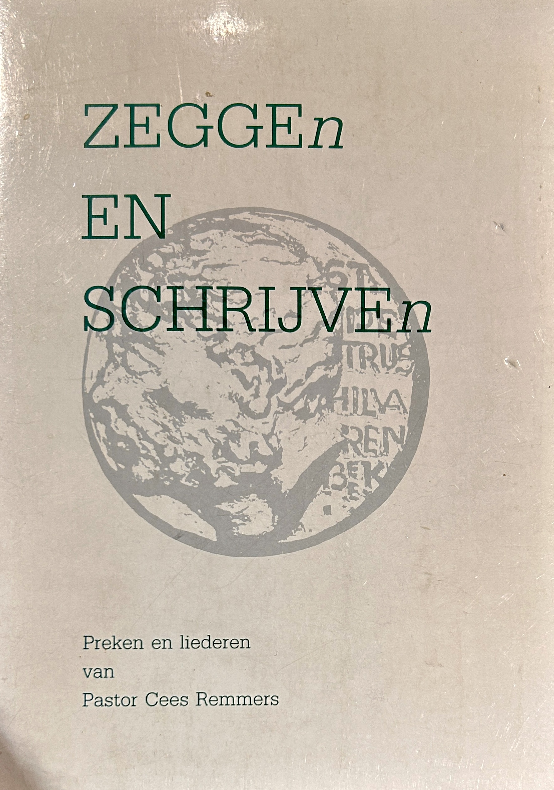 Kaft van Zeggen en Schrijven